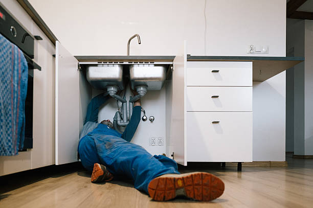 Professional Plumbing technician working in Linden, AL